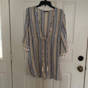 Boho style dress/ bathing suit cover